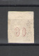 GRECIA 1868 TESTA DI MERCURIO   30 L. CON CIFRA AL VERSO USATO - Used Stamps