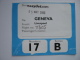 EasyJet Boarding Pass Card  Liverpool Geneva 2003 - Otros & Sin Clasificación