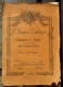 LIVRET DE CHANSONS DE ROUTE DE 1904 De Emile Jacques DALCROZE (scout). Livret Introuvable - Musique Folklorique
