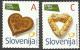 SI 2013- NEW DEFINITIVE REPRINT IN CZ, SLOVENIA, 1 X 2v SELBSTICK, MNH - Ernährung