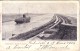 TYPE BLANC - PORT SAID EGYPTE CACHET FAIBLE - CARTE DE L´ENTREE DU CANAL A PORT SAID. - Storia Postale