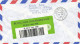 Belize 1997 Corozal Town Dobson Fly Insect $2 Barcoded Registered Cover - Belize (1973-...)