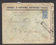 GRECE 1914/1918 Usages Courants Obl. S/enveloppe Censure Militaire Hellenique - Lettres & Documents