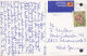 South Africa PPC Umgeni River Airmail Label CAPETOWN 1980 Card Karte SCHWANEWERDE Germany (2 Scans) - Posta Aerea