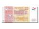 Billet, Tajikistan, 10 Somoni, 1999, NEUF - Tadzjikistan