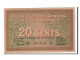 Billet, Indochine Française, 20 Cents, 1939, KM:86a, SPL - Indocina