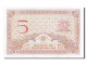 Billet, Madagascar, 5 Francs, 1930, NEUF - Madagascar