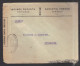 GRECE 1914/1918 Usages Courants Obl. S/enveloppe Censure Militaire Française - Lettres & Documents