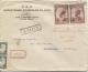 Lettre Com.Avion Costermansville En 1938 V.Bruxelles PR662 - Lettres & Documents