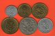 ** Complete Set  / Juego Completo  AH1383 1964  ** - 6 Coins 1 Centim - 1 Dinar - ARGELIA / ALGERIA / ALGERIEN - Argelia