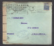 ARGENTINE 1914/1918 Usages Courants Obl. S/enveloppe Censure Militaire Française - Cartas & Documentos