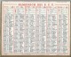 Almanach Des PTT/manque Des Feuillets Au Verso /Les Gorges Du Tarn  / 1966     CAL181 - Grand Format : 1941-60