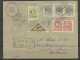 Estland Estonia Estonie 1920 Air Mail Flugpost Ice Flight 15.03.1920 Via Helsinki Finland Nach Amsterdam Netherlands - Estonie