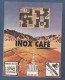 CARTE COMMERCIALE INOX CAFE VIEUX TOURS 37 - L'ASCOT BAR CLUB SAUMUR 49 - Visitenkarten