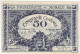RARE - Billet Principauté De Monaco - 50 Centimes 1920 - - Monaco
