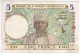 BANQUE DE L' AFRIQUE OCCIDENTALE - 5 Francs. Valeur Bleu Foncé - - Sonstige – Afrika
