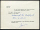 FRANCE  - " CORRESPONDANCE ENTRE FONCTIONNAIRES PUBLICS DECRET DU 9/12/1900 " / CP EN FRANCHISE - TB - Storia Postale