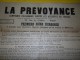 La Prévoyance/Cie D'Assurance Contre Les Accidents Du Travail/Affiche / 1ers Soins D'Urgence /1903    BA19 - Bank & Versicherung