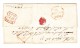 Lot 2 Vorphila Briefe Nach London 1830 + 1839 Mit Stempel "FP Rate 2" - 4 Scanns - ...-1840 Préphilatélie