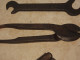 Lot De 3 Outils : Couteau, Pince Et Clé - 1939-45