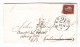 Brief 1854 Ab New-York Nach Edimburgh Danach Frankiert 1Penny Rot E.F. Rücksendung - Briefe U. Dokumente
