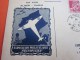 1946 Expo Philatélique Prisonnier &gt;avion Alger Paris Carte Postale+Lettre+flamme Alger Adhérez Association Pr Indochi - Covers & Documents
