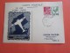 Fevrier 1946 Exposition Philatélique Prisonnier &gt;vol Avion Alger Paris Carte Postale Timbres  178/219 Algerie  &gt; P - Briefe U. Dokumente