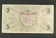 1919 LATVIA  RIGA  COMMUNIST GOVERNEMENT  3 RUBLI  BANKNOTE,O - Letland