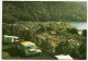 CPSM  Voiture Auto Car Wagen  Borgward Isabella Caravane Camping LE LAC CHAMBON Auvergne - PKW