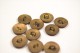 Lot De 10 Anciens Boutons En Forme De Trèfle A Quatre Feuilles, Porte Bonheur - Buttons