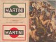 TIPO TESSERA 8 X 12 CHIUSO -23,50 APERTO TRE FACCE-MARTINI E ROSSI TORINO E GOSFORD GIN-VEDI FOTO ORIGINALE D´EPOCA 100% - Pubblicitari