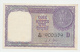 India 1 Rupee 1957 XF (2 Staple Holes) CRISP Banknote P 75f  75 F - Indien