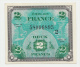 France 2 Francs 1944 UNC (2 Staple Holes) P 114b 114 B - 1944 Flag/France