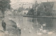 490/22 --  Carte-Vue TP Armoiries BRUGES Station 1905 Vers SOLRE ST GERY - TRES RARE Réexpédition Via La Griffe De GARE - Langstempel