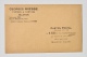CARTE POSTALE De Georges MIESSE, Papiers & Cartons, à BLATON Vers M. Frère, Imprimeur à HAM-SUR-HEURE, 1927 - Bernissart