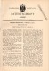 Original Patentschrift - Wilhelm Weishaupt In Engers B. Neuwied , 1884 , Bürotisch , Tisch , Möbel !!! - Sonstige & Ohne Zuordnung