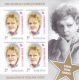 ROMANIA, 2014, GOLDEN STARS, Actor, Cinema, Famous People, Theater, Zodiac, 12 Sheets, 4 St/sheet, MNH - Unused Stamps