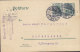 Germany Deutsches Reich Uprated Postal Stationery Ganzsache Entier Germania HAMBURG 1912 To Denmark  (2 Scans) - Cartes Postales