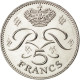 Monnaie, Monaco, Rainier III, 5 Francs, 1989, SPL, Copper-nickel, KM:150 - 1960-2001 Nieuwe Frank