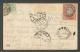 1922 RUSSIA IMPERIAL RE-ISSUED STAMPS ON POSTCARD PETROGRAD TO LATVIA  , OLD POSTCARD, 0 - Andere & Zonder Classificatie