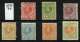 SURINAM 1875-1879 - Mi.7-13 Compl. Set (rare) MNG (as Issued) All VF - Suriname ... - 1975