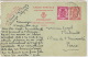 Paturages Colfontaine Entier Postal Postal Stationery 1946 Texte Hondschoote - Colfontaine