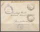 PALESTINE MILITARY Free Mail 1943 Field Post Office 550 Egypt To Jerusalem - British Censor 349 - Cartas & Documentos