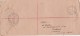 Australia 1950 Registered Mail From Concord To South Africa - Covers & Documents