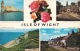 CPA ISLE OF WIGHT- PANORAMA, LIGHTHOUSE, STREET - Autres & Non Classés