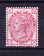 1873/80  SG 144 * Queen Victoria 3 D. Rose Platte 12 - Unused Stamps