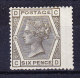 1878  SG 147 * Queen Victoria 6 D. Grey Platte 16 - Ungebraucht