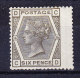 1878  SG 147 * Queen Victoria 6 D. Grey Platte 16 - Neufs