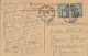 Pays-Bas - Delft / Oude Kerke / Postal Mark 1909  Amsterdam Antwerpen Paris-Plage Pas De Calais / Villa Albatros - Delft