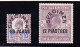 Britisch Levant 1902/05 King Edward VII 80 Paras Auf 5 D. Specimen Und 12 Piastres Auf  2/6 Specimen Beide * - Unused Stamps